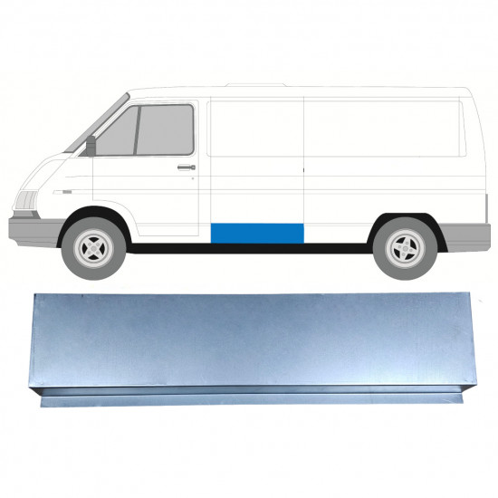 Opravný plech boku pre Renault Trafic 1980-2001 / Ľavý 7731