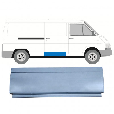 Opravný plech posuvných dverí pre Renault Trafic 1980-2001 / Pravá 7730