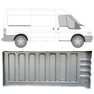 Nástupný práh oprava pre Ford Transit 2000-2013 / Pravá 15054