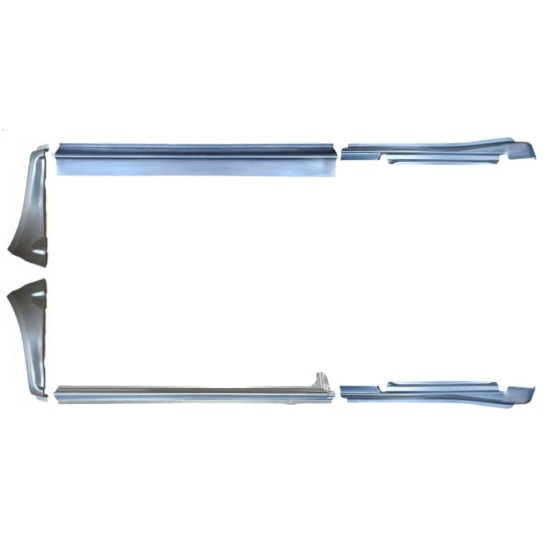 Opravný plech sada pre Ford Transit 2000-2013 / Ľavá+Pravá / 15021