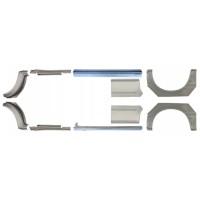 Opravný plech prahu + zadného blatníka pre Ford Transit 2000-2013 / Sada 12678
