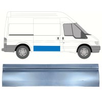 Opravný plech posuvných dverí vonkajší pre Ford Transit 2000-2013 / Pravá 15130