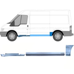 Opravný plech sada pre Ford Transit 2000-2013 / Ľavý / 12435