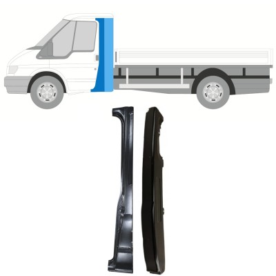 Opravný diel B-stĺpika pre Ford Transit 2000-2013 / Ľavý / Jednomiestna kabína / Sada 14901