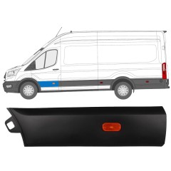 Lišta predných dverí pre Ford Transit 2014- / Ľavý / Sada 14665