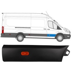 Lišta predných dverí pre Ford Transit 2014- / Pravá / Sada 14664