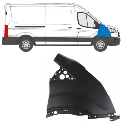 Predný blatník pre Ford Transit 2014- 2014-2019 / Pravá 17092