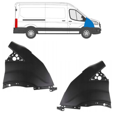 Predný blatník pre Ford Transit 2014- 2014-2019 / Ľavá+Pravá / Sada 17094