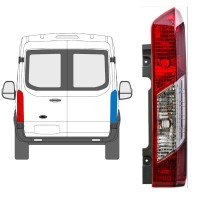 Zadná lampa pre Ford Transit 2014- / Pravá 16092