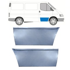 Opravný plech predných dverí pre Ford Transit 1986-2000 / Ľavá+Pravá / Sada 11408