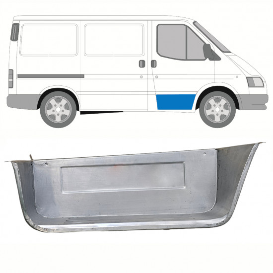 Opravný plech predného schodu pre Ford Transit 1985-2000 / Pravá 8423