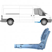 Opravný plech prahu vnútorný pre Ford Transit 2000-2013 / Pravá 11907