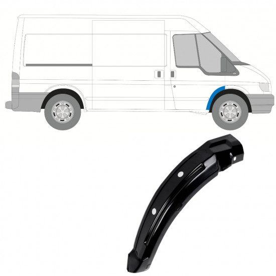 Opravný plech vnútorného predného podbehu pre Ford Transit 2000-2013 / Pravá 11883