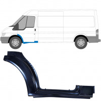 Opravný plech prahu predných dverí pre Ford Transit 2000-2013 / Ľavý 7153