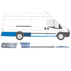 Opravný plech sada pre Ford Transit 2000-2013 / Pravá / 14683