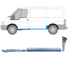 Opravný plech sada pre Ford Transit 2000-2013 / Ľavý / 15020
