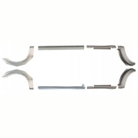 Opravný plech prahu + zadného blatníka pre Ford Transit 2000-2013 / Sada 9693
