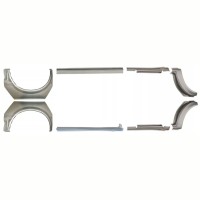 Opravný plech prahu + zadného blatníka pre Ford Transit 2000-2013 / Sada 9694