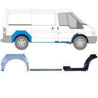Opravný plech sada pre Ford Transit 2000-2013 / Pravá / 15022 Opravný plech sada pre Ford Transit 2000-2013 / Pravá / 15022