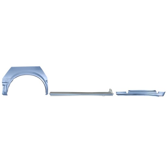 Opravný plech sada pre Ford Transit 2000-2013 / Pravá / 12432