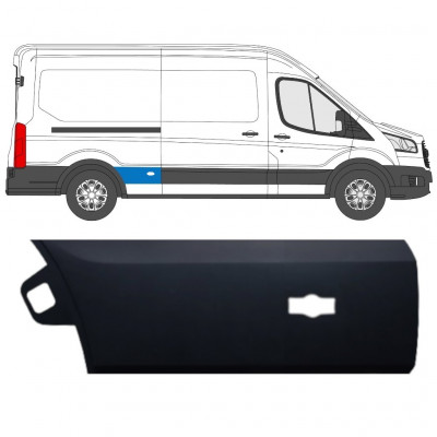 Bočná lišta zadného blatníka pre Ford Transit 2014-  / LWB / Pravá 11688