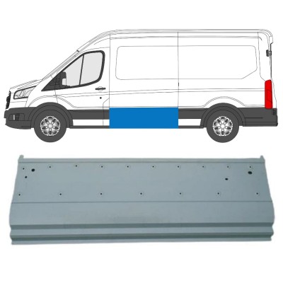 Opravný plech boku pre Ford Transit 2014- / Ľavý 14922