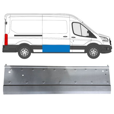 Opravný plech posuvných dverí pre Ford Transit 2014- / Pravá 14919