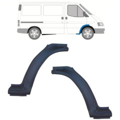 Opravný plech predného blatníka pre Ford Transit 1986-2000 / Ľavá+Pravá / Sada 11582