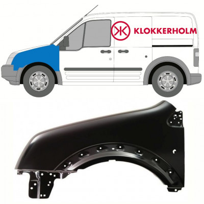 Predný blatník pre Ford Transit Connect 2003-2009 / Ľavý 10790