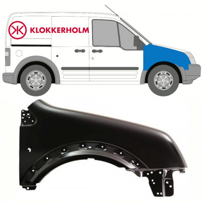 Predný blatník pre Ford Transit Connect 2003-2009 / Pravá 10789