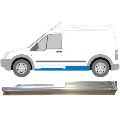 Kompletný prah pre Ford Transit Connect 2003-2013 / Ľavý 14613