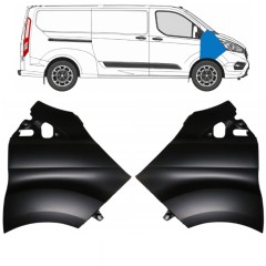 Predný blatník pre Ford Transit Custom 2017-2021 / Ľavá+Pravá / Sada 17100