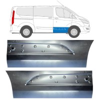 Opravný plech predných dverí pre Ford Transit Custom 2013- / Ľavá+Pravá / Sada 15967