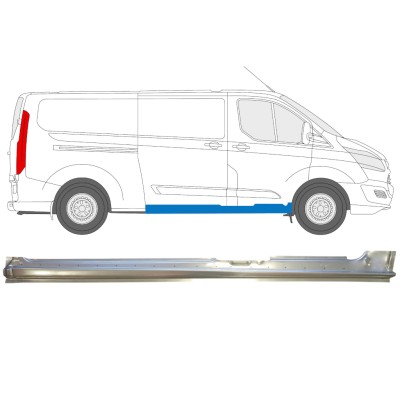 Kompletný prah posuvných dverí pre Ford Transit Custom 2013- / Pravá 14644