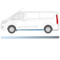 Opravný plech spodnej časti prahu pre Ford Transit Custom 2013-2023 / Ľavý 16895