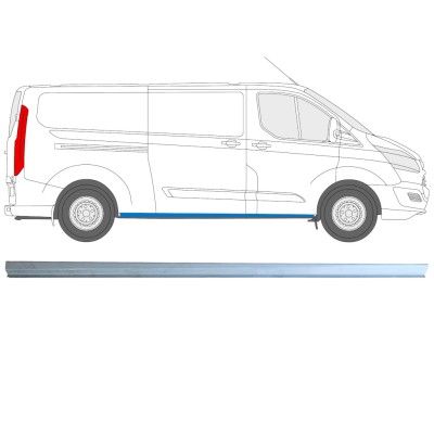 Opravný plech spodnej časti prahu pre Ford Transit Custom 2013-2023 / Pravá 16894
