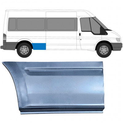 Lem zadného blatníka pre Ford Transit 2000- / LWB / Pravá 7162