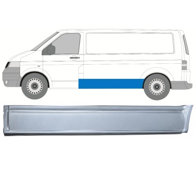 Opravný plech bočnej steny pre Volkswagen Transporter T5 2003-2015 / Ľavý 17223
