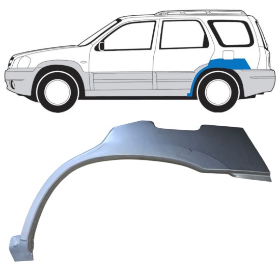 Lem zadného blatníka