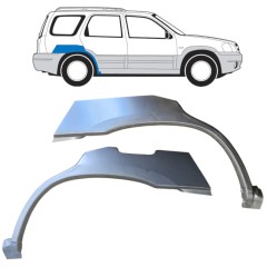 Lem zadného blatníka pre Mazda Tribute 2001-2008 / Ľavá+Pravá / Sada 15782