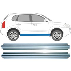 Opravný plech prahu pre Hyundai Tucson 2004-2010 / Ľavá+Pravá / Sada 11352