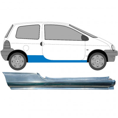 Opravný plech prahu pre Renault Twingo 1993-2007 / Pravá 6972