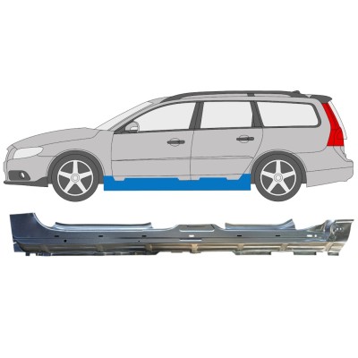 Kompletný prah pre Volvo V70 2007-2016 / Ľavý 16275