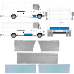 Opravný plech dverí pre Mercedes Vario 1996- / Ľavá+Pravá / Sada 12630