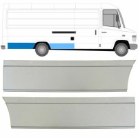 Lem zadného blatníka pre Mercedes Vario 1996- / Pravá / Sada 8545