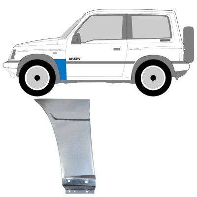 Opravný plech predného blatníka pre Suzuki Vitara 1988-1998 / Ľavý 14639