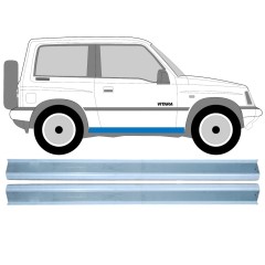 Opravný plech prahu pre Suzuki Vitara 1988-1998 / Ľavá+Pravá / Sada 10609