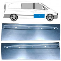 Opravný plech predných dverí pre Mercedes Vito W639 2003-2014 / Ľavý / Pravá / Ľavá+Pravá / Sada 12913