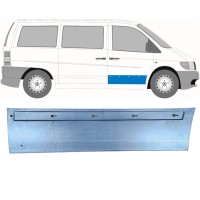 Opravný plech predných dverí pre Mercedes Vito I W638 1996-2003 / Pravá 11497