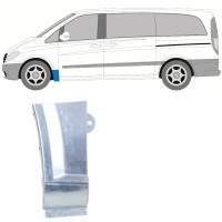 Opravný plech predného blatníka pre Mercedes Vito W639 2003-2014 / Ľavý 16810